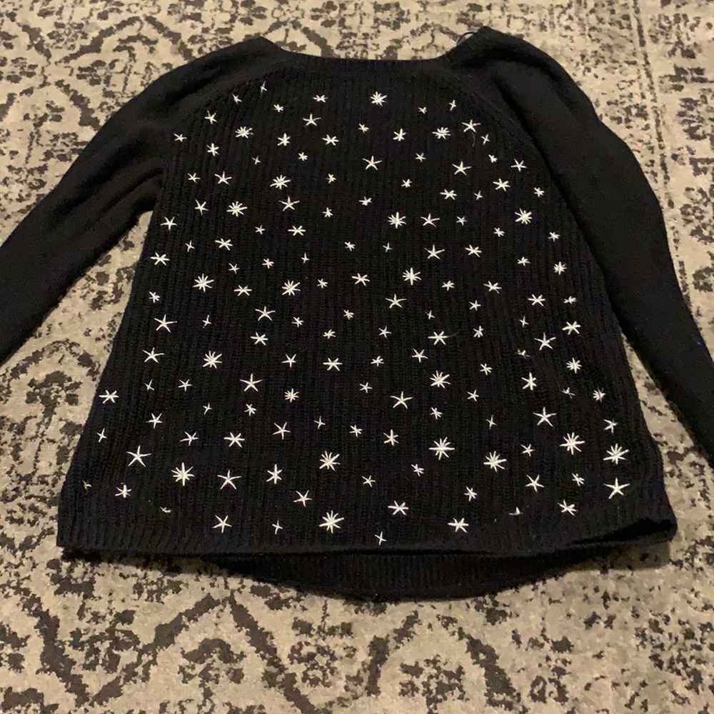 Sparkly cozy sweater (looks amazing with leggings and boots)